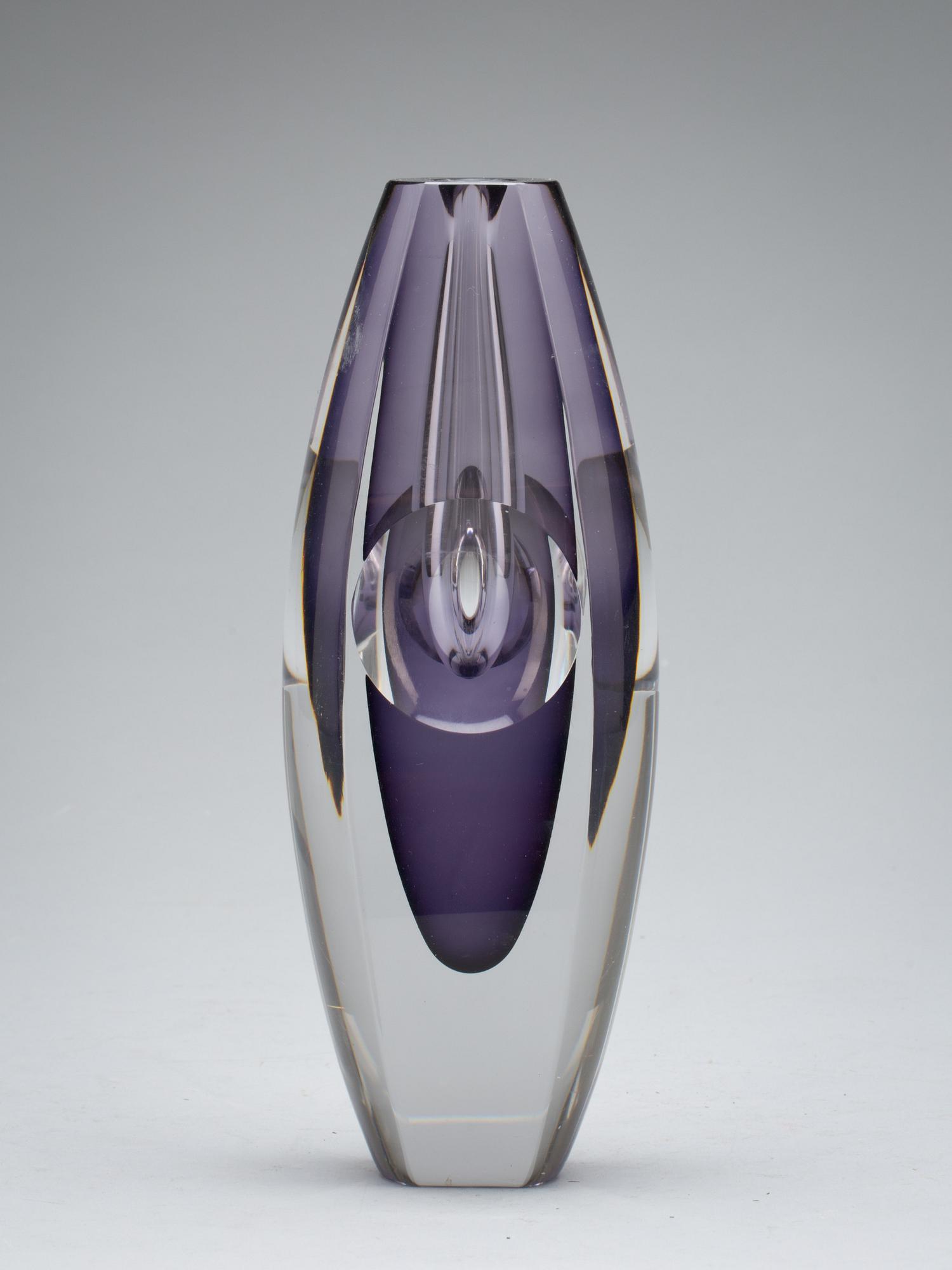 VAS, glas, Mona Morales Schildt, Kosta, signerad.