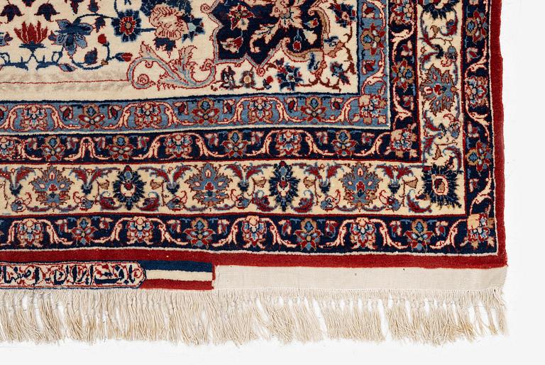 An Isfahan carpet, Central Persia, signed (Hossein) Seirafian, c. 178 x 102 cm.