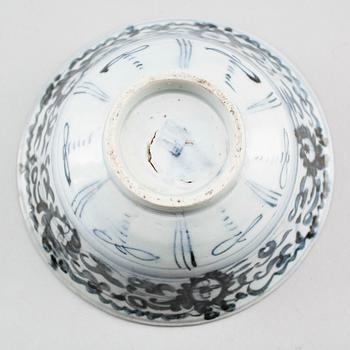 SKÅL, porslin, ostindisk, sannolikt 1800-tal.