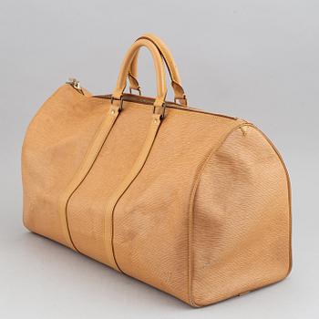 Louis Vuitton, am Epi 'Keepall 50' weekend bag.