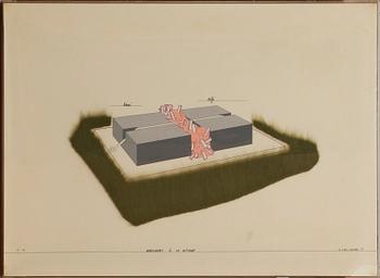 Gérard Titus-Carmel · GERARD TITUS-CARMEL, serigrafi med collage, sign, dat -71 och numr e.a.