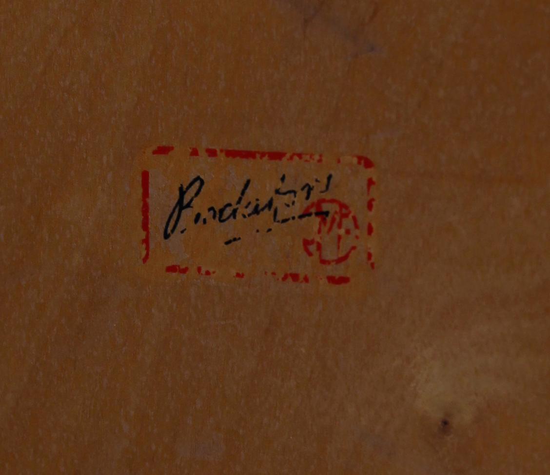 KARMSTOLAR, 1 par, Svenska Möbelfabriken, Bodafors, 1900-talets mitt.