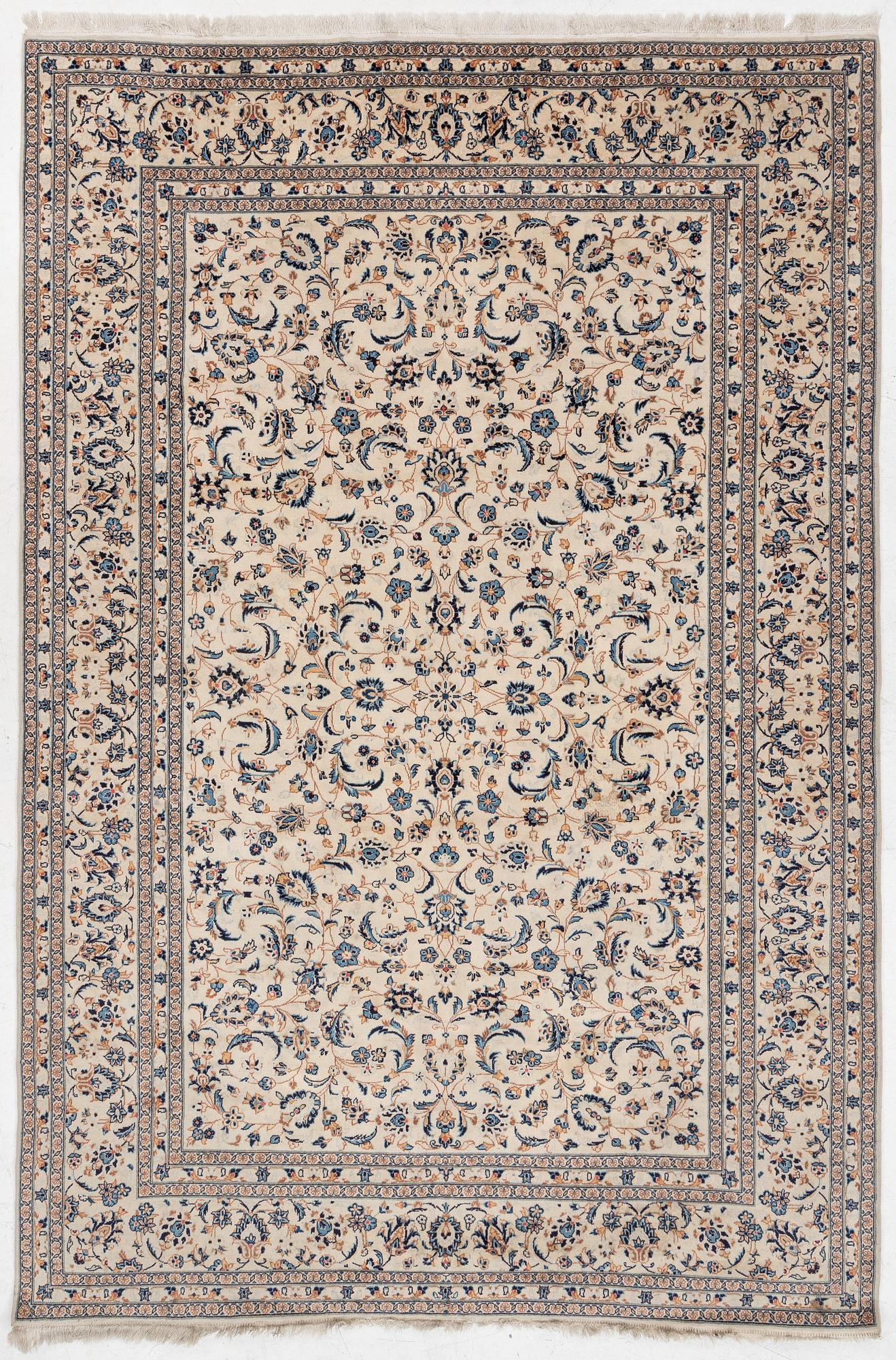 Carpet, Keshan, approx. 370 x 245 cm.