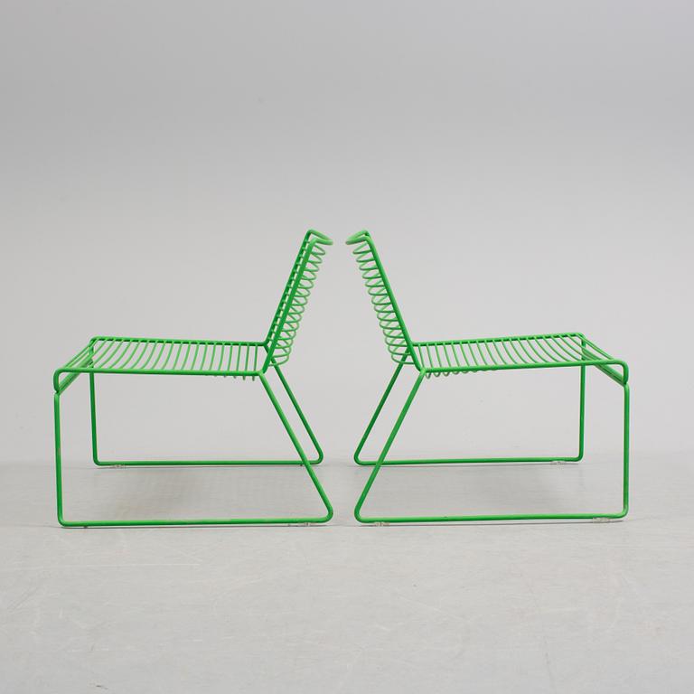 HEE WELLING, a pair of 'Hee Lounge Chairs', HAY, 21st Century.
