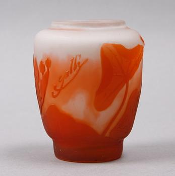 VAS, glas, Emile Gallé, jugend. 1900-talets första hälft.