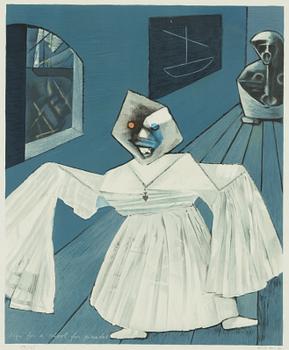 Max Ernst, 'Sign for a school for pirates'.