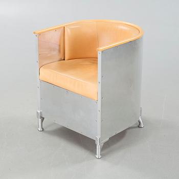 An "Aluminium" chair, designed in 1990 by MAts Theselius for Källemo.