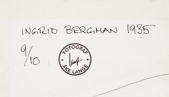 Åke Lange, after, c-print, numbered 9/10.