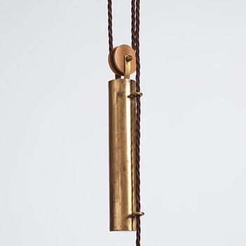 Harald Notini, taklampa, modell "11848", Arvid Böhlmarks Lampfabrik, 1940-tal.