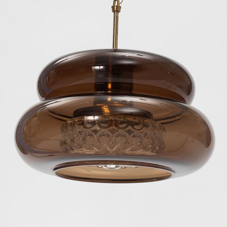 Carl Fagerlund, a "Bubblan" ceiling lamp, Orrefors.