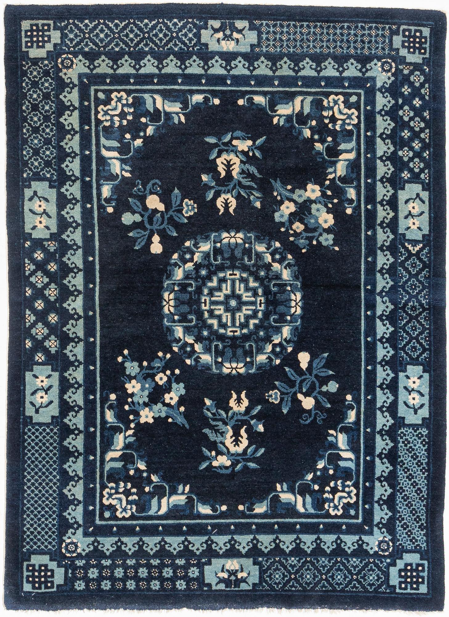A Chinese  Pautou Carpet, approx. 175 x 122 cm.