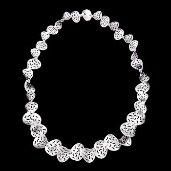 Pekka Hirvonen · COLLIER, "Coral", sterlingsilver, Pekka Hirvonen Lapponia 2011.
