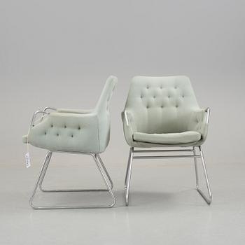 BRUNO MATHSSON, karmstolar, ett par, Dux, 1900-talets andra hälft.