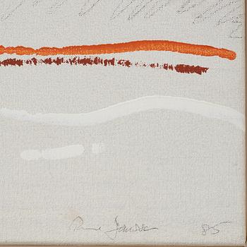 RUNE JANSSON, oil on canvas, signed and dated -85.