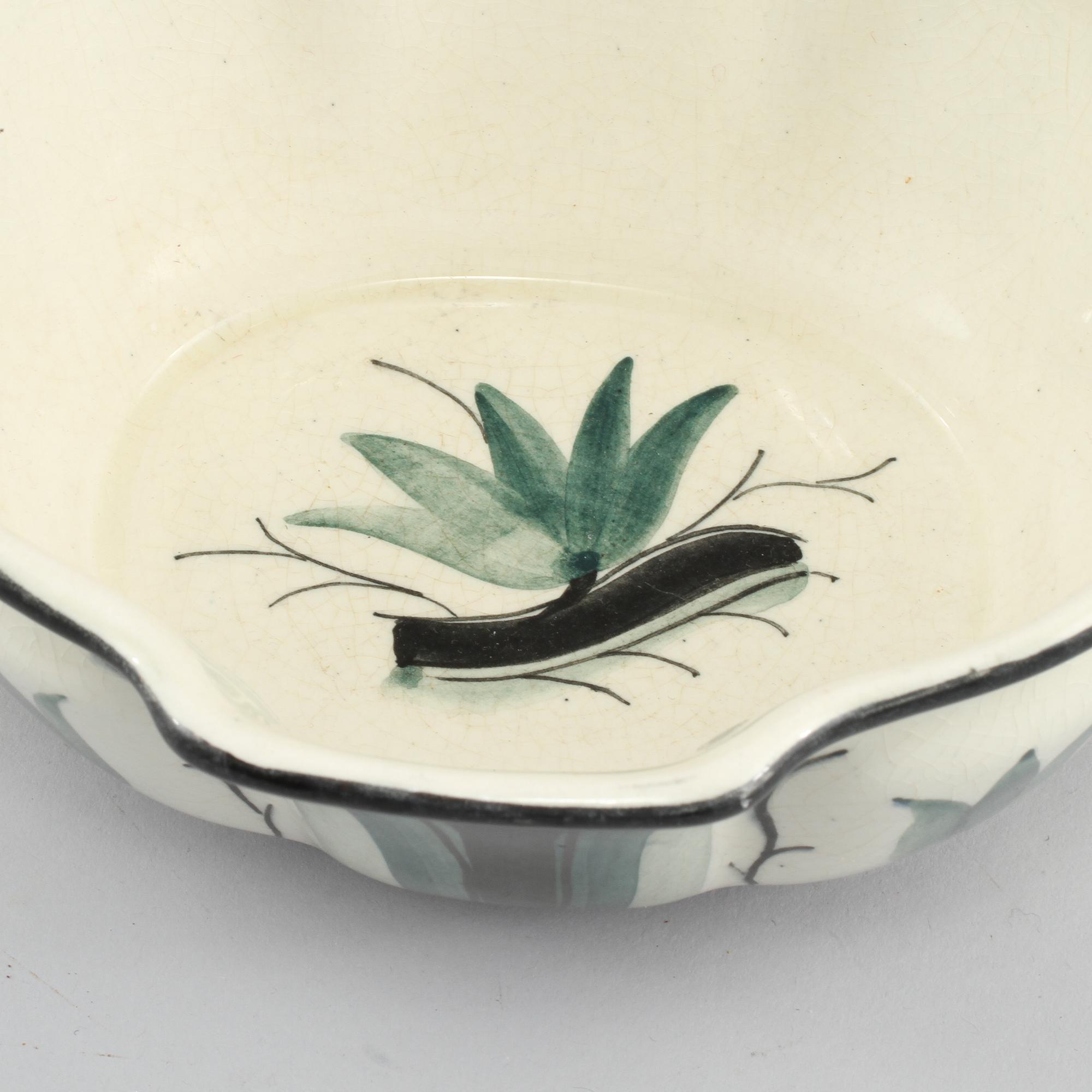 JARDINIÄR, flintgods, Ilse Claeson, Rörstrand, omkring år 1930.