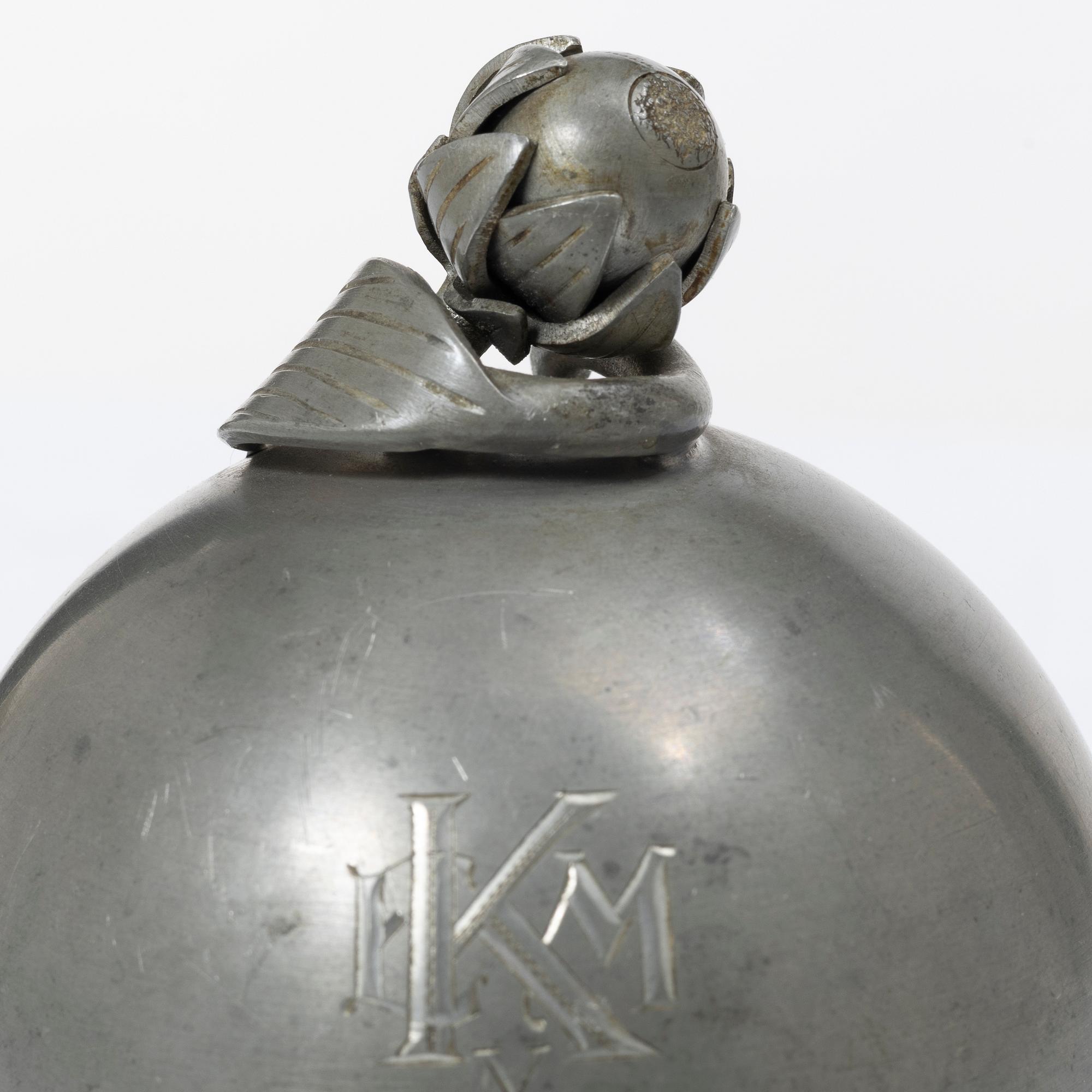 Estrid Ericson, a pewter box, Svenskt Tenn, Stockholm, 1932.