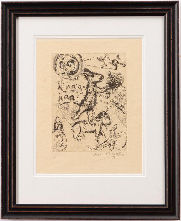 Marc Chagall, "Le Petit Âne Équilibriste".