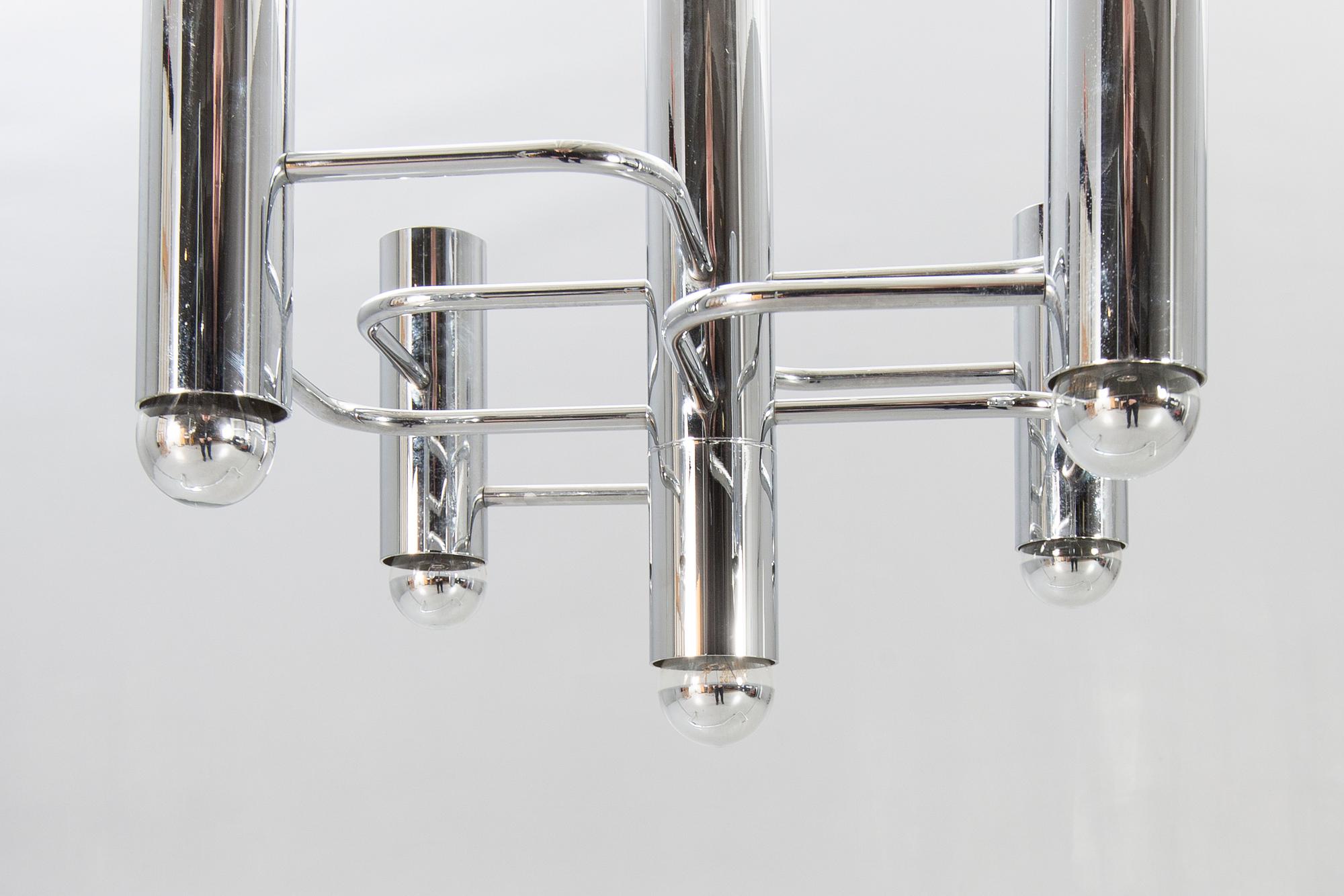 Gaetano Sciolari, An Italian ceiling pendant later part of the 20th century.