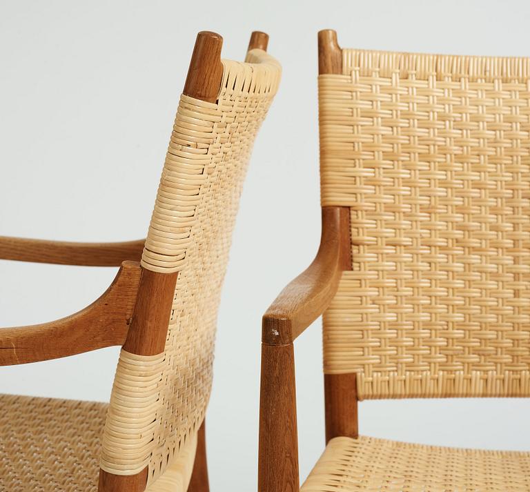 Hans J. Wegner, 10 karmstolar, Snickarmästare Johannes Hansen, Danmark 1940-50-tal.