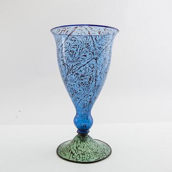Edward Hald, Graal vase Orrefors early 20th century unsigned.