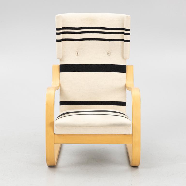 Alvar Aalto, fåtölj, modell 401, Artek, sent 1900-tal.