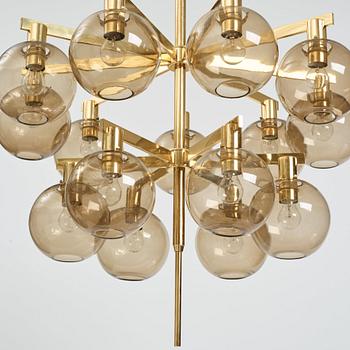 Hans-Agne Jakobsson, a chandelier model "T348/15", Hans-Agne Jakobsson AB, Markaryd 1960s-70s.