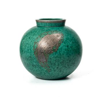 Wilhelm Kåge, an 'Argenta' vase, Gustavsberg.