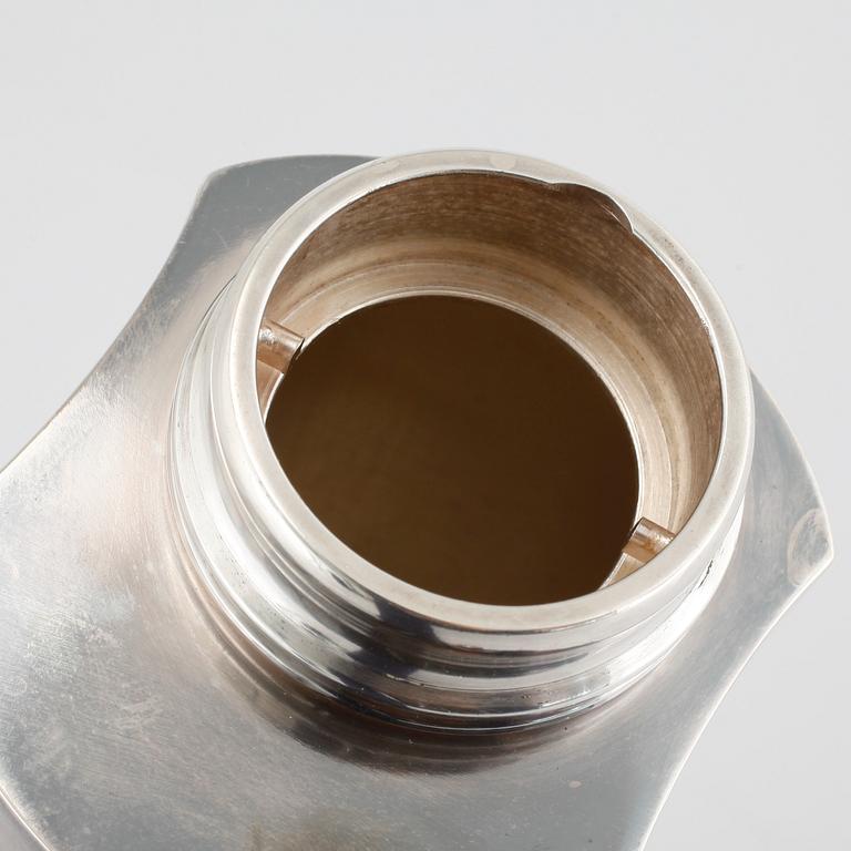 COCKTAILSHAKER, Folke Arström, GAB, nysilver, 1900-talets första hälft.