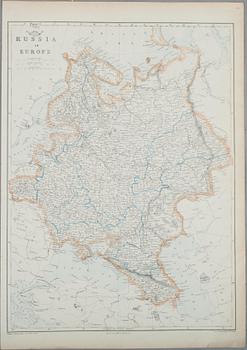 KARTOR, 4 st, Ryssland 1830-1860-tal.