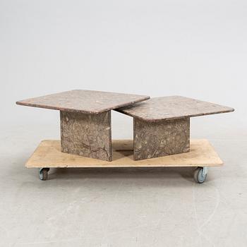 Sidobord/soffbord 2 st sent 1900-tal.