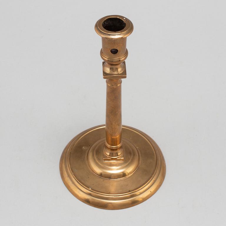 LJUSSTAKE, brons, 1500-tal.