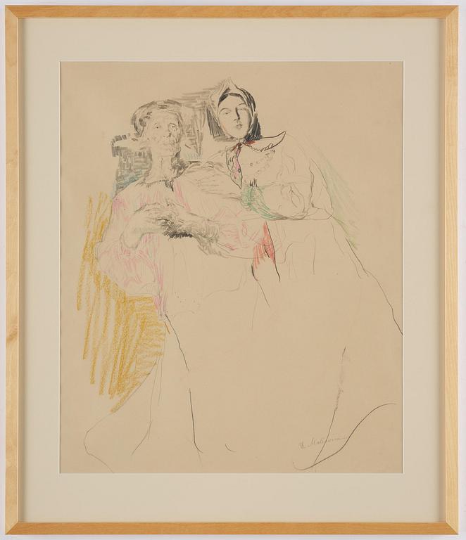 Philip Andreevich Maliavin, Peasant women.