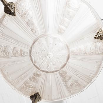 An Art Deco ceiling lamp, France, 1920s.