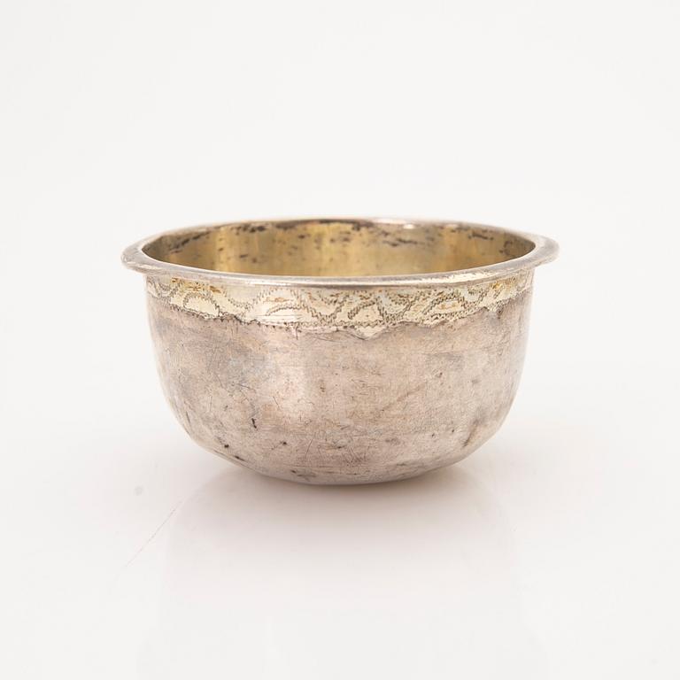 Tumbler, silver, Peter Gadd (active 1750–1764), Kristianstad.