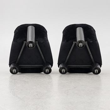 Cini Boiri, armchairs, a pair, "Botolo", Arflex, Italy.