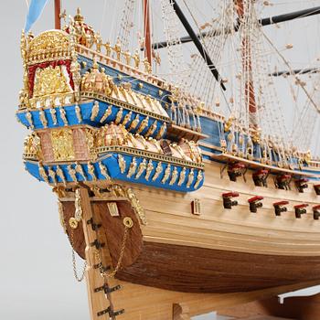 A model ship, "Vasa", second half of the 20th century.