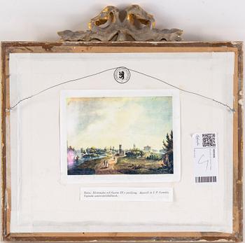 Johan Peter Cumelin, watercolour.