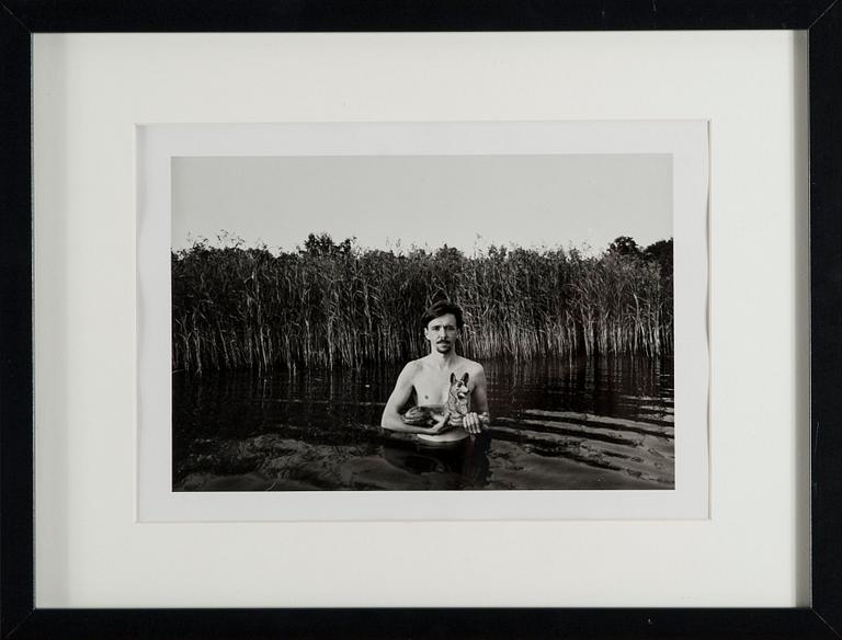 MATTI NIEMI, fotografi, silvergelatin, signerad och stämplad a tergo, kopierad av konstnären 1990.