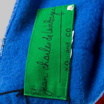 A multi colour wool jacket by Jean Charles de Castelbajac.