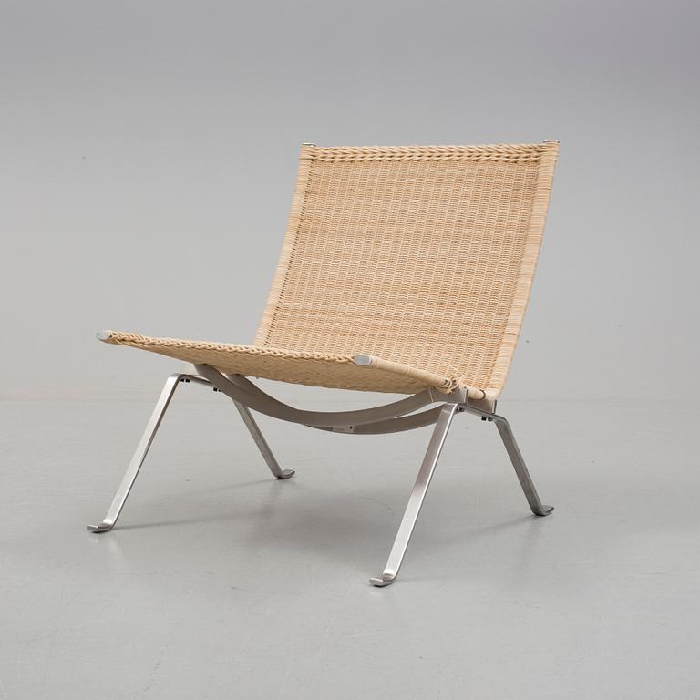 FÅTÖLJ, "PK-22", Poul Kjaerholm, Fritz Hansen 2000.