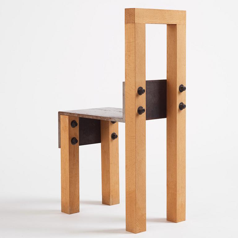 Jonas Bohlin, a "Sto" chair, ed. 34/70, Jonas Bohlin Design AB, Stockholm, post 1990.