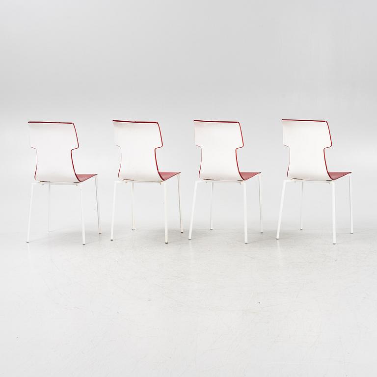 Carlo Colombo, a set of four 'My chair', Guzzini, 21st Century.