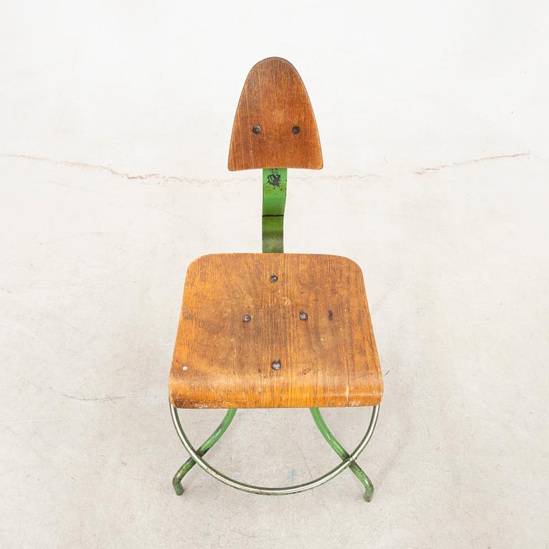 Verkstadsstol möjligen Tjeckien, 1930-40-tal.