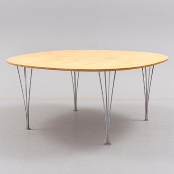 BRUNO MATHSSON / PIET HEIN, matbord, "Superellips", Fritz Hansen.