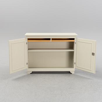 A painted 20th Century cupboard.