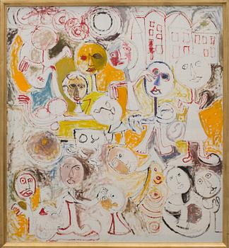 GUNNAR GREIBER, oljemålning på duk, signerad.