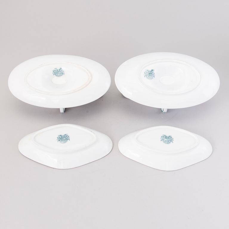 A 102-PIECE DINNERWARE SET, "Winden alt Mettlach", Villeroy & Boch, early 20th century.