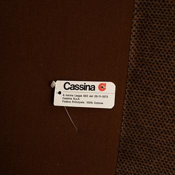 Vico Magistretti, a 'Maralunga' lounge chair from Cassina, Italy, late 20th Century.