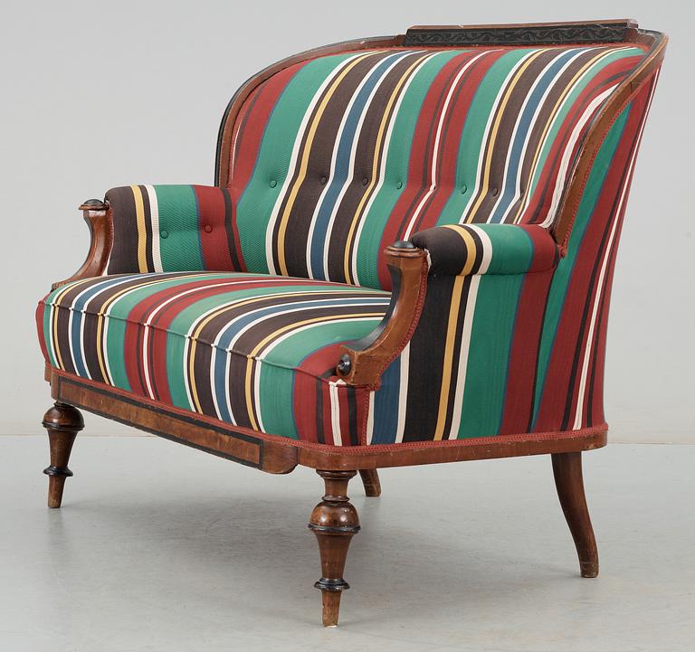 SOFFA, nyrenässans, sent 1800-tal.