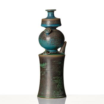 Stig Lindberg, vas/skulptur, stengods, Gustavsbergs Studio, 1962.